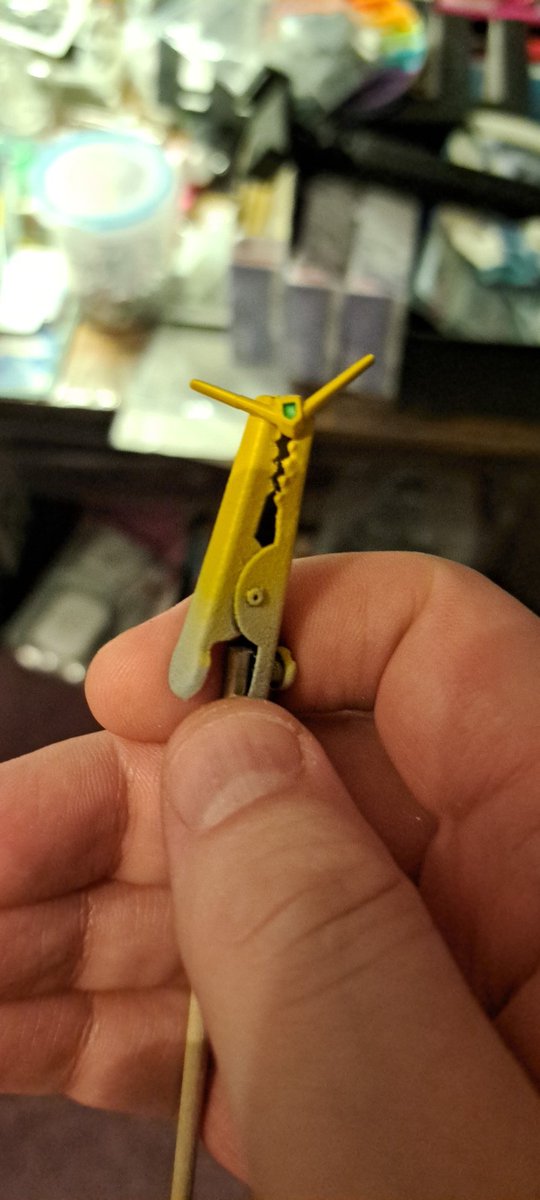 PrinnyImposable's tweet photo. #gunpla #gundm #wip
Bolt coming a Long Thoe this Gonna BE a Test piece for Westhering Not Display Most likely. https://t.co/B6RP4h6sUs