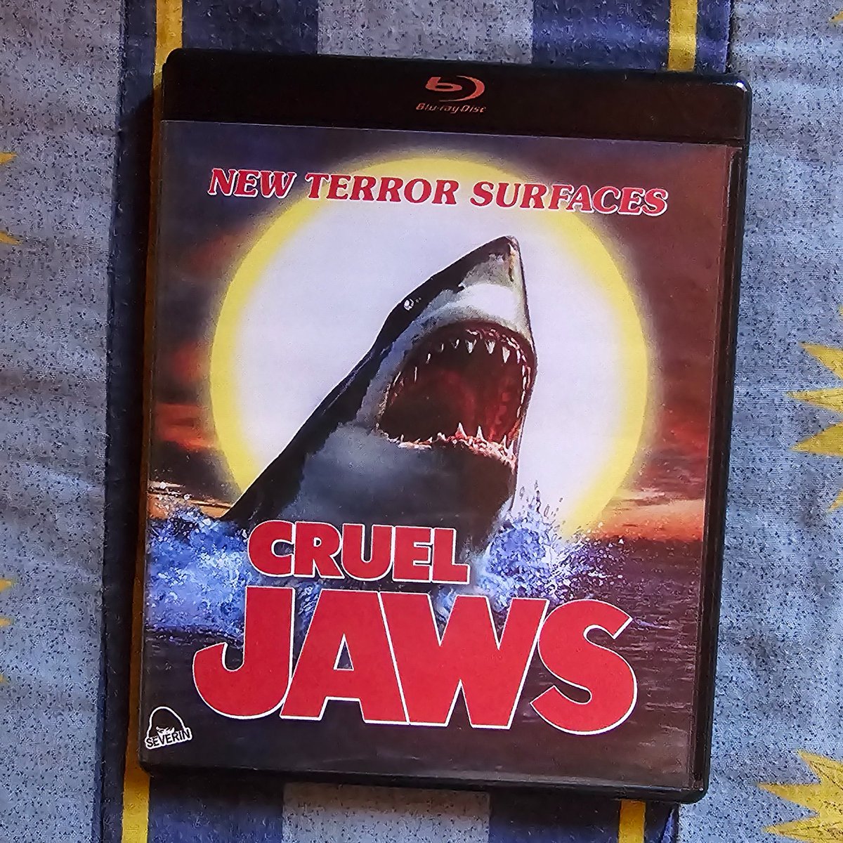 7 Days of Bruno Mattei - Day 7 - Cruel Jaws (1995) Bruno Mattei under the pseudonym William Snyder gives us the ultimate sharksploitation movie of all time &amp; i love every second of it #BrunoMattei #WilliamSynder #Sharksploitation #SeverinFilms