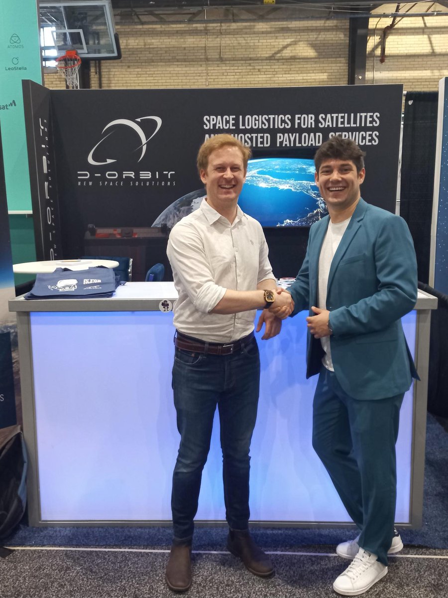 D-Orbit (@d_orbit) on Twitter photo At <a href="/SmallSat/">Small Satellite Conference</a> , we are thrilled to announce D-Orbit's collaboration with <a href="/magdrive/">Magdrive</a> for the first IOD of Magdrive’s Rogue propulsion thruster aboard our ION Satellite Carrier. The launch is slated for June 2025.
W/ support from ESA's ScaleUp Programme
PR👉dorbit.space/media/5/15.pdf At <a href="/SmallSat/">Small Satellite Conference</a> , we are thrilled to announce D-Orbit's collaboration with <a href="/magdrive/">Magdrive</a> for the first IOD of Magdrive’s Rogue propulsion thruster aboard our ION Satellite Carrier. The launch is slated for June 2025.
W/ support from ESA's ScaleUp Programme
PR👉dorbit.space/media/5/15.pdf