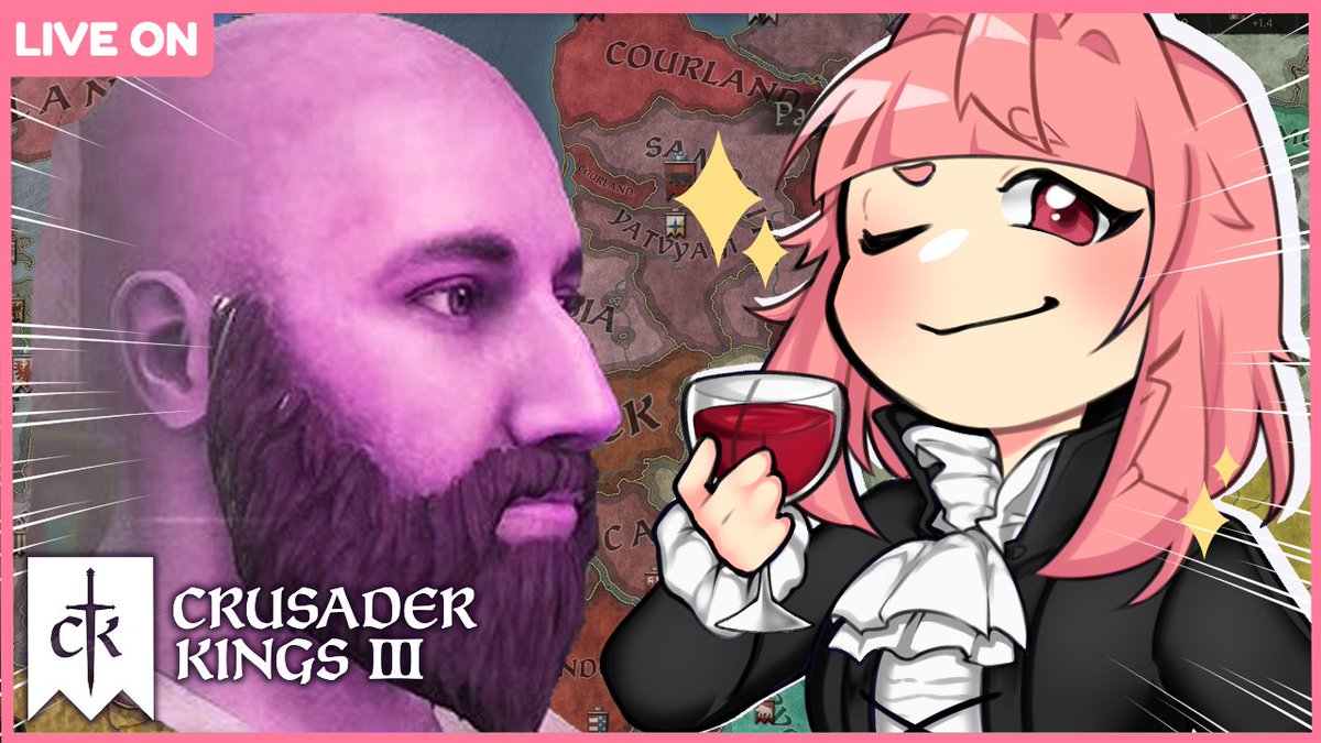 milatheslime's tweet photo. Crusader Kings 3 But I am a The Sims player 

⬇️⬇️L1VE N0W ⬇️⬇️ https://t.co/ClEcE82kgi