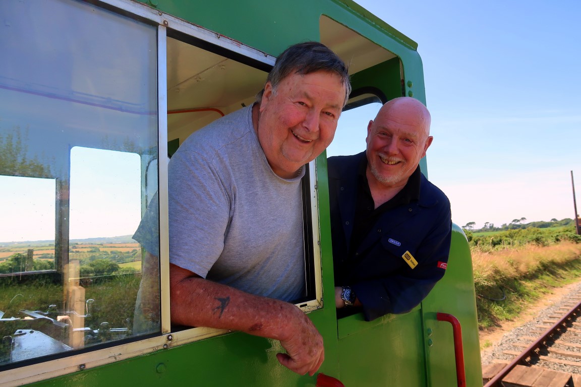 Come and see our happy volunteers this week with diesel trains on Wednesday and Thursday. Repost if you can. All your ticket money goes straight back into everything  we do and want to do. Helping us extend towards Helston.