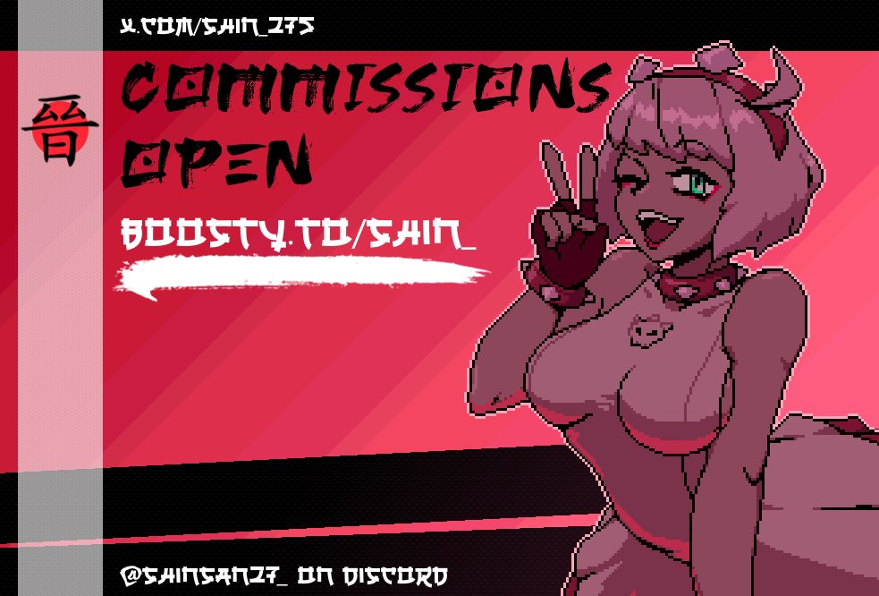 Opening commissions. More info on Boosty.