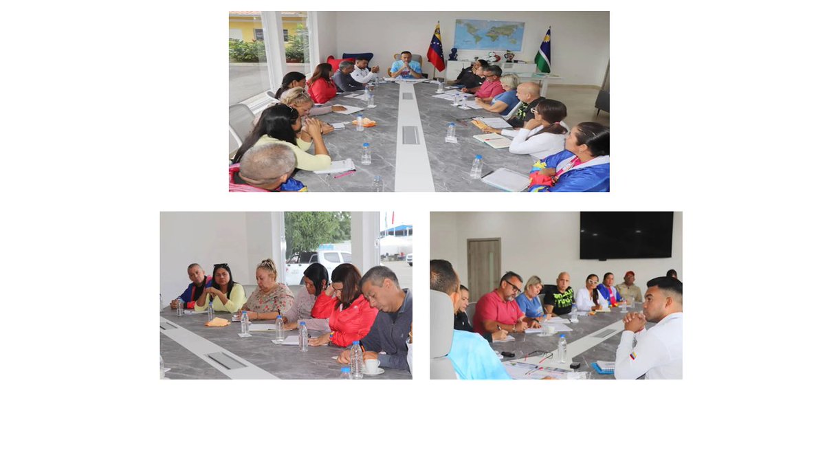 Excelente semana #Portuguesa iniciamos la jornada con extraordinaria reunión junto a nuestros Alcaldes y Alcaldesas Revolucionarios, además de los enlaces políticos en el estado, ¡Gracias por tanto!

¡Vamos por más! ¡Todos con Nicolás Maduro!