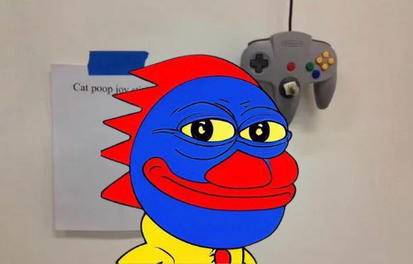 Falconcrypto_'s tweet photo. @HopiumPapi They put cat poop on an #n64 controller and hung it in an art gallery

#N64 @CatPoopJoystick $N64 https://t.co/nRXO1CmdDD