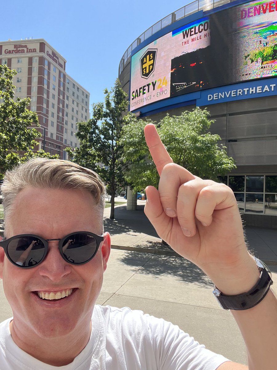 We’re in town for the <a href="/ASSPSafety/">ASSP</a> Conference, letsss go. 

See you at booth #1777