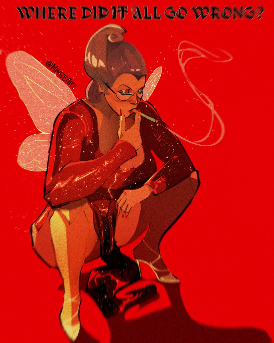 Mkazeart's tweet photo. Some fanart of “Fairy Godmother” from Shrek 2 
•
•
•
#digitalart #shrek2 #shrek #shrek5 
#Digitalartist
#illustration  #illustator #illustrating #art #artwork #artstyle https://t.co/LltCOAqJIc