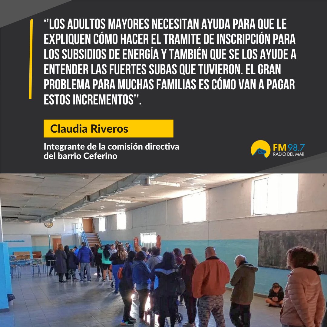 actualidad2_0's tweet photo. #Subsidios| En #Actualidad2_0 habló Claudia Riveros sobre la colaboración que brindan desde la vecinal del barrio Ceferino, dónde atendieron a cerca de 500 personas . https://t.co/w7m80rTuo9