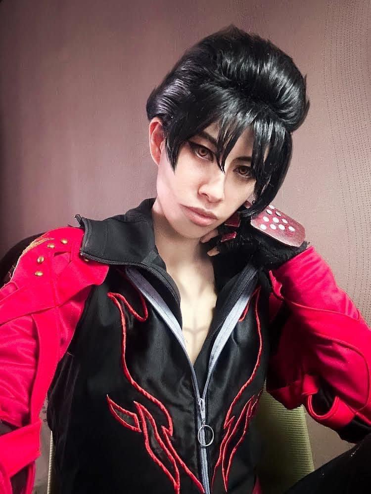 RaiJinMei1's tweet photo. It’s Jin’s official birthday (also DVJ to an extent 😈) so thought of having a callback compilation of old Jin cosplay shoots + DVJ costrials to celebrate 🥳 @TEKKEN #tekken #tekken8 #ootd #cosplay #costrial #jin #jinkazama #dvj #deviljin #cosplay #cosplayer #games #fgc #mishimas https://t.co/zvLHAbFX5P