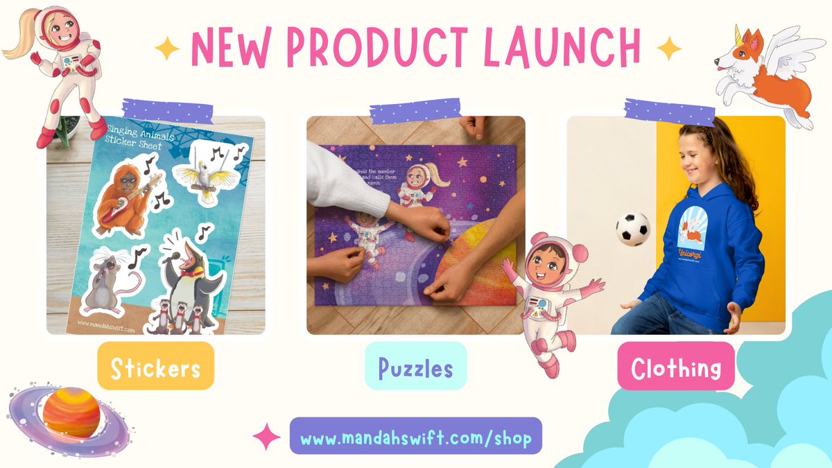MandahSwift's tweet photo. Julie Rico &amp; I are launching the first product line in the “God said…” Childrens book series

Save the date ✨Tuesday, August 6th✨

Sign up &amp; receive promo code for 10% off (good from 8/6 - 8/11) as a thank you for supporting our product launch 😊

https://t.co/591pWAMv1P https://t.co/psVlDjrG8w