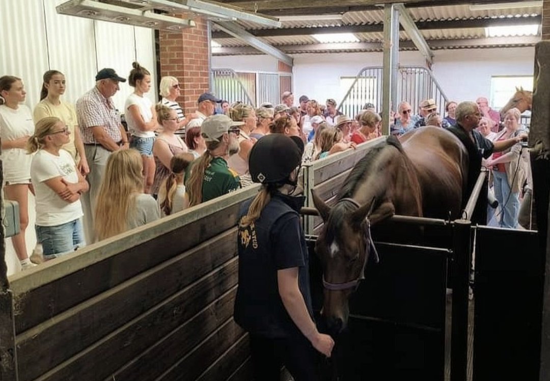 JessWestwood's tweet photo. One of our exciting demonstrations on our Open day is our vets scanning two mares that are in foal for you all to see. There will be plenty of opportunities for a Q&A.
Click the link to register ⬇️
https://t.co/ieHPv41Q1N
@GBRacing #NationalRacehorseWeek #VetScanning #StudWork https://t.co/mjNirruFk9