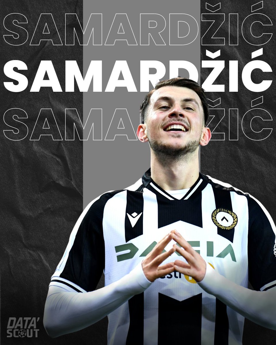DataScout_'s tweet photo. 👉 Lazar Samardžić, l'envol du trequartista ? 🇷🇸

Après 3 saisons à l'Udinese, le milieu offensif de 22 ans semble se diriger vers un départ cet été pour une équipe plus huppée à la recherche de créativité. ☄️

Mais que peut réellement apporter Samardžić ? Et quels sont ses axes d'amélioration ? 

Eléments de réponse dans ce thread 👇🧵