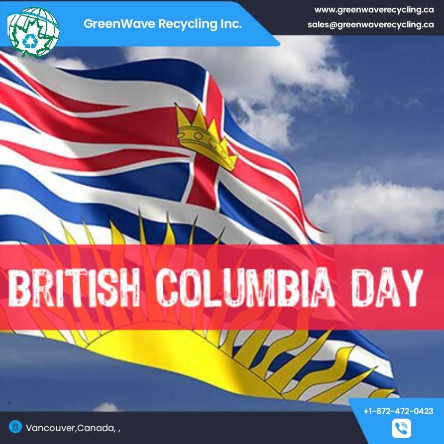 Greenwaveca's tweet photo. 🌄 Happy British Columbia Day! 🎉 Today, we celebrate the stunning landscapes, vibrant communities, and rich culture that make BC so unique. 

#BritishColumbiaDay #ExploreBC #BCProud https://t.co/yCJswARRBh