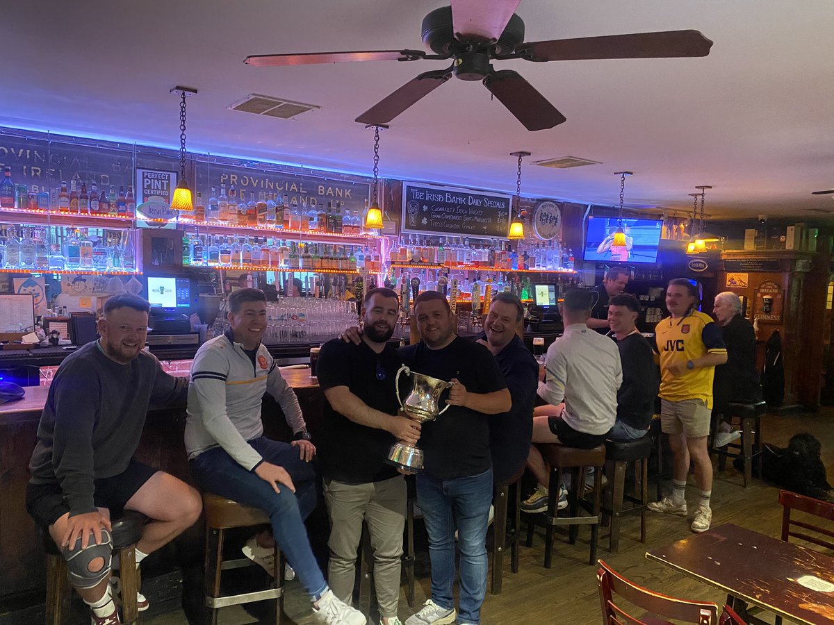 Monday club at The Irish Bank