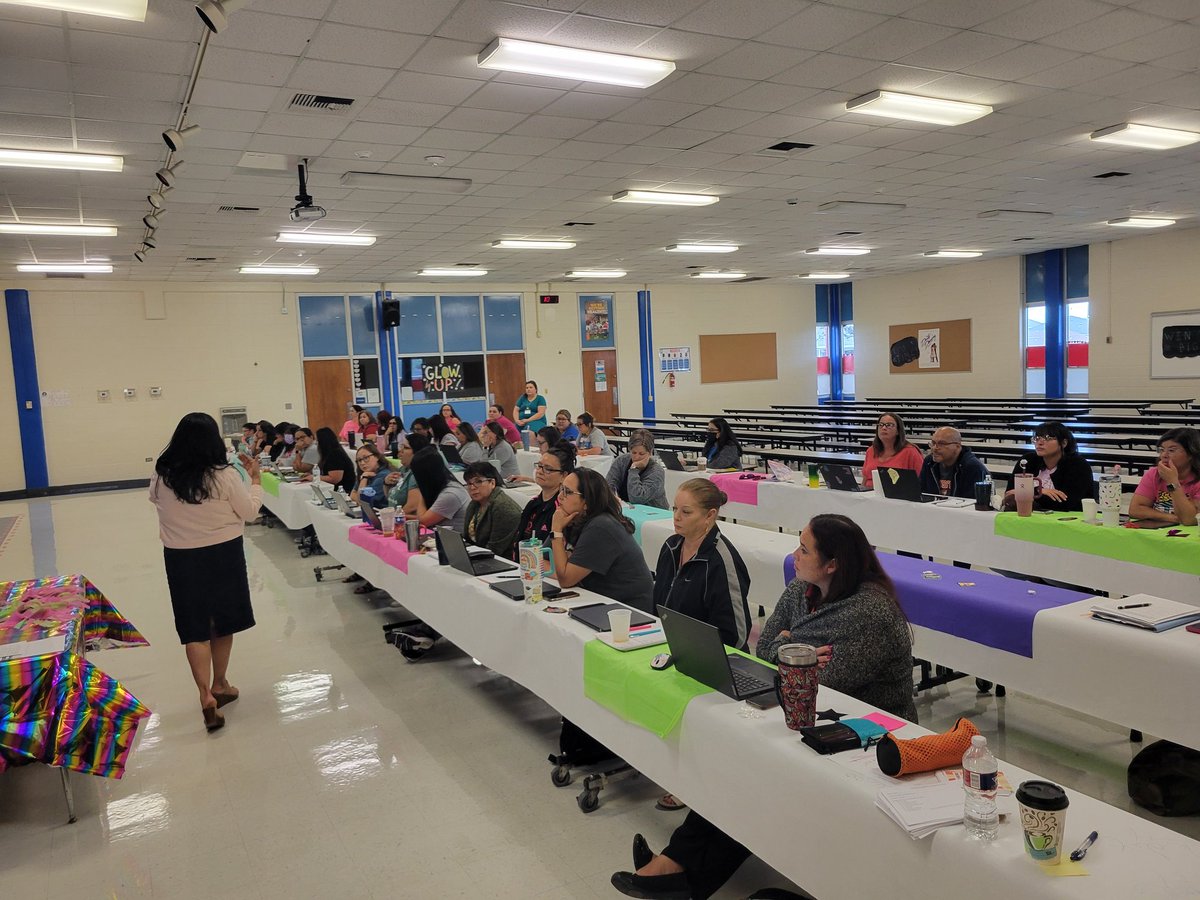 Day 2 PD and Moore teachers are rockin' it with positive vibes!