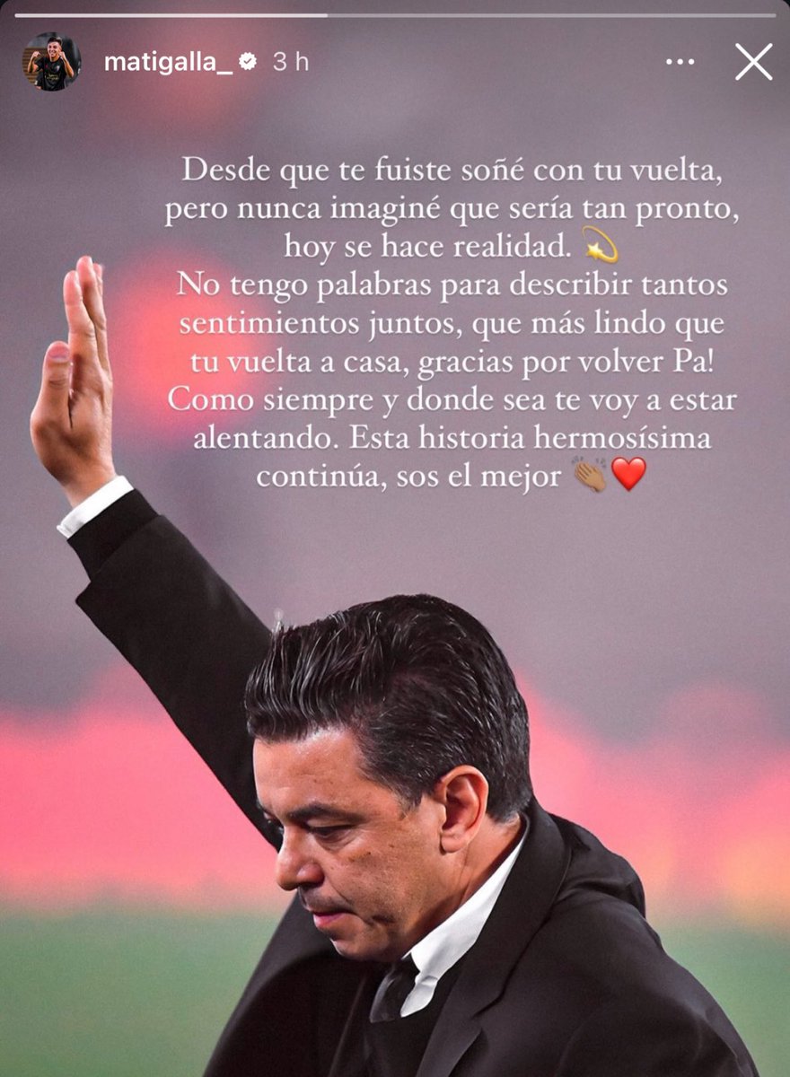 Todos fuimos el hijo de Gallardo