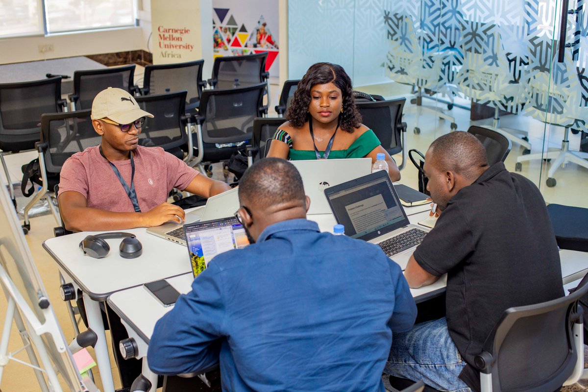 Carnegie Mellon University Africa (@cmu_africa) on Twitter photo Today marked the start of the product innovation workshop led by the Industry Innovation Lab in collaboration with the CMU Integrated Innovation Institute. It aims to equip 50 young African entrepreneurs with tools for market-focused innovation
#EntrepreneurshipAtCMUAfrica Today marked the start of the product innovation workshop led by the Industry Innovation Lab in collaboration with the CMU Integrated Innovation Institute. It aims to equip 50 young African entrepreneurs with tools for market-focused innovation
#EntrepreneurshipAtCMUAfrica