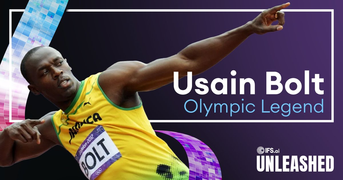In a world where speed and precision are paramount, we're proud to have @UsainBolt - a man synonymous with both - joining us at #IFSUnleashed 2024. Usain's achievements on the track mirror the ambition we hold for our technology and customers.

ifs.link/tuKiAW