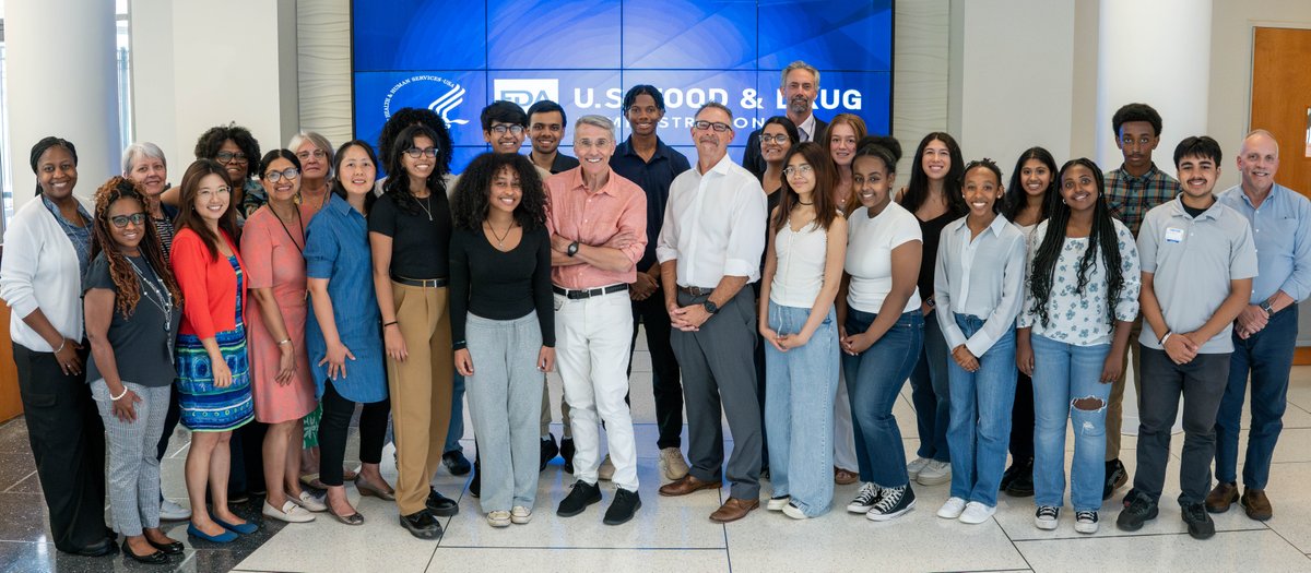 FDAOncology's tweet image. The OCE Summer Scholars Program wrapped up its 8th summer last week! We so enjoyed working with high school juniors and seniors from DC, MD, and VA, interested in careers in science and medicine.
fda.gov/about-fda/scie…

#OCESummerScholars #OCEProjectSocrates