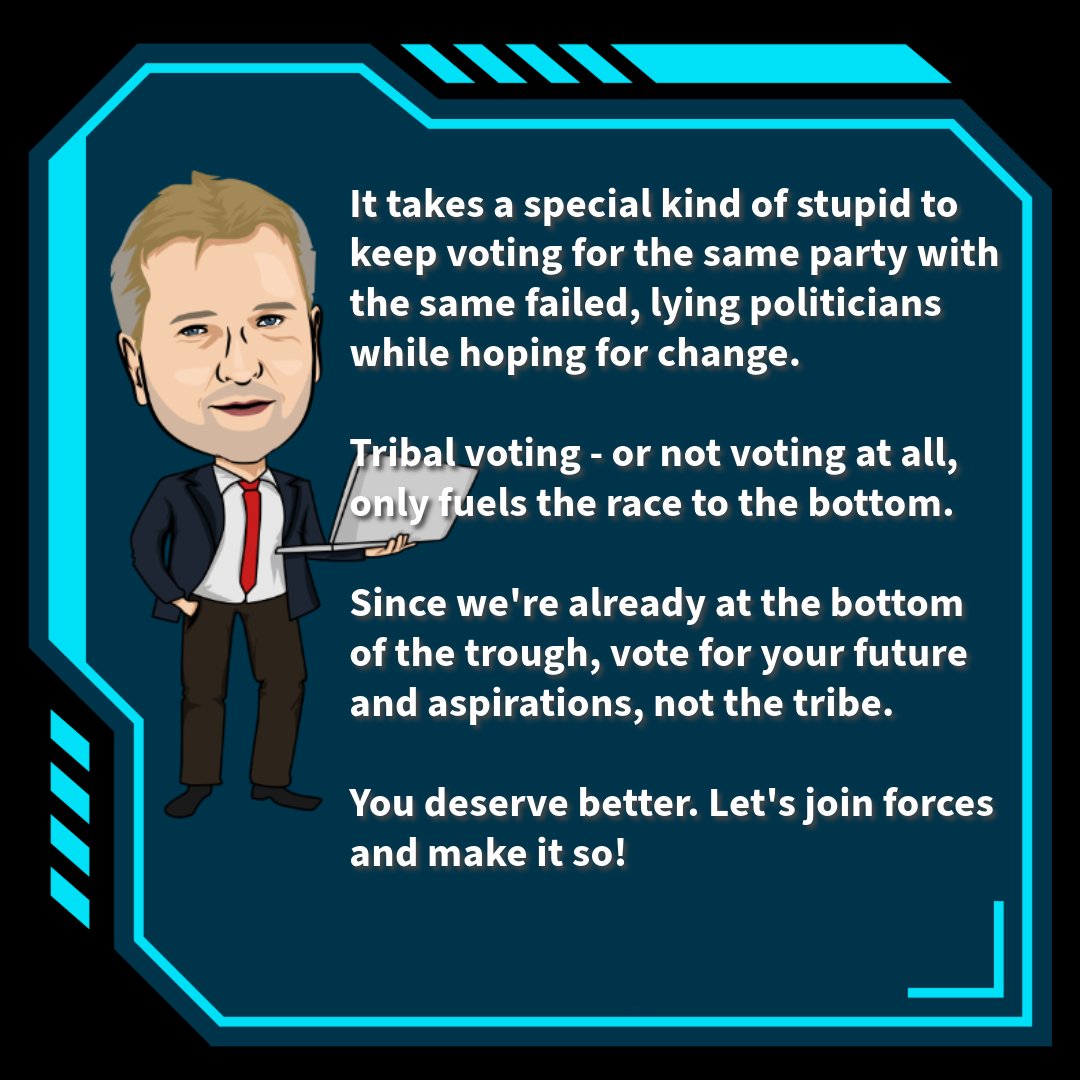 WilliamsComment's tweet photo. Stop voting for self-serving, corrupt #parasites. #VoteForChange #PoliticsForGood #NoToCorruption #PoliticallyHomeless #TribalVoting #Conservatives #LabourInDrag #UKLabour #ReformUK #Liberals #GreenParty #NoToWEF #AntiWEF #TheyWantYouDivided #TheyWorkForYou #DemocracyMatters https://t.co/Pjv56f7Xtr