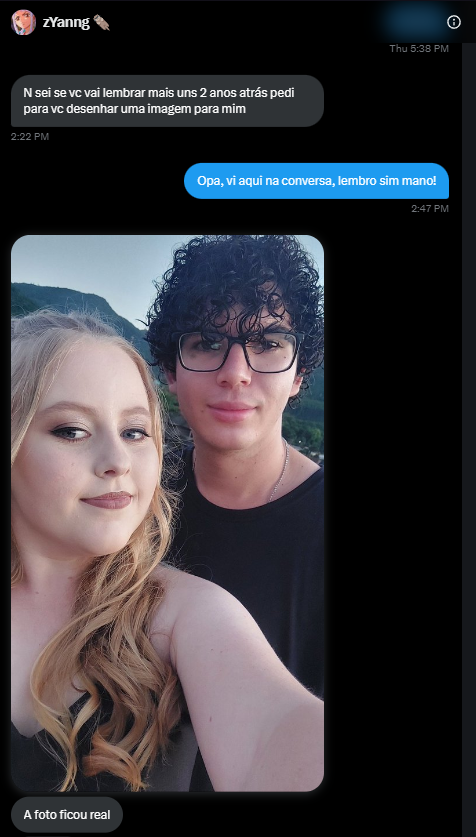 Cara, que dahora 🥹