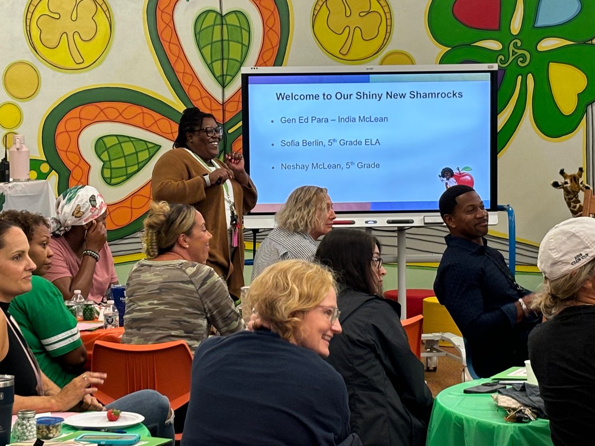 KillarneyOCPS's tweet photo. Our annual welcome back breakfast was today and we are thrilled to help our teachers and staff get ready for the new school year ☘️ https://t.co/5CR6Em9RO6