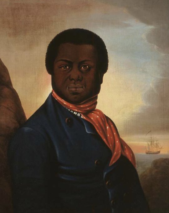 AfricanArchives's tweet photo. In 1780, Paul Cuffee, his brother &amp; 5 other Black men petitioned the Massachusetts legislature demanding the right to vote.

He won free black men the right to vote in Massachusetts on the basis of "No Taxation Without Representation."

THREAD https://t.co/1O1sYJvP7U