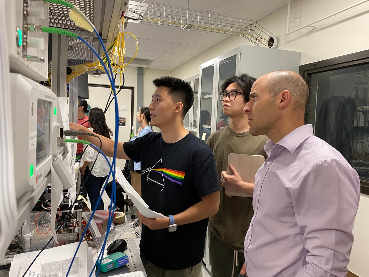 07/29 to 08/01/2024
Our group did a fantastic job teaching PIC testing at the AIM Photonics PIC Testing and Packaging Workshop hosted by TAP, RIT, and UofR. <a href="/RITphotonics/">RIT Photonics</a> <a href="/AIMPhotonics/">AIM Photonics</a> <a href="/RochesterOptics/">Institute of Optics</a> <a href="/UofR/">University of Rochester</a>
