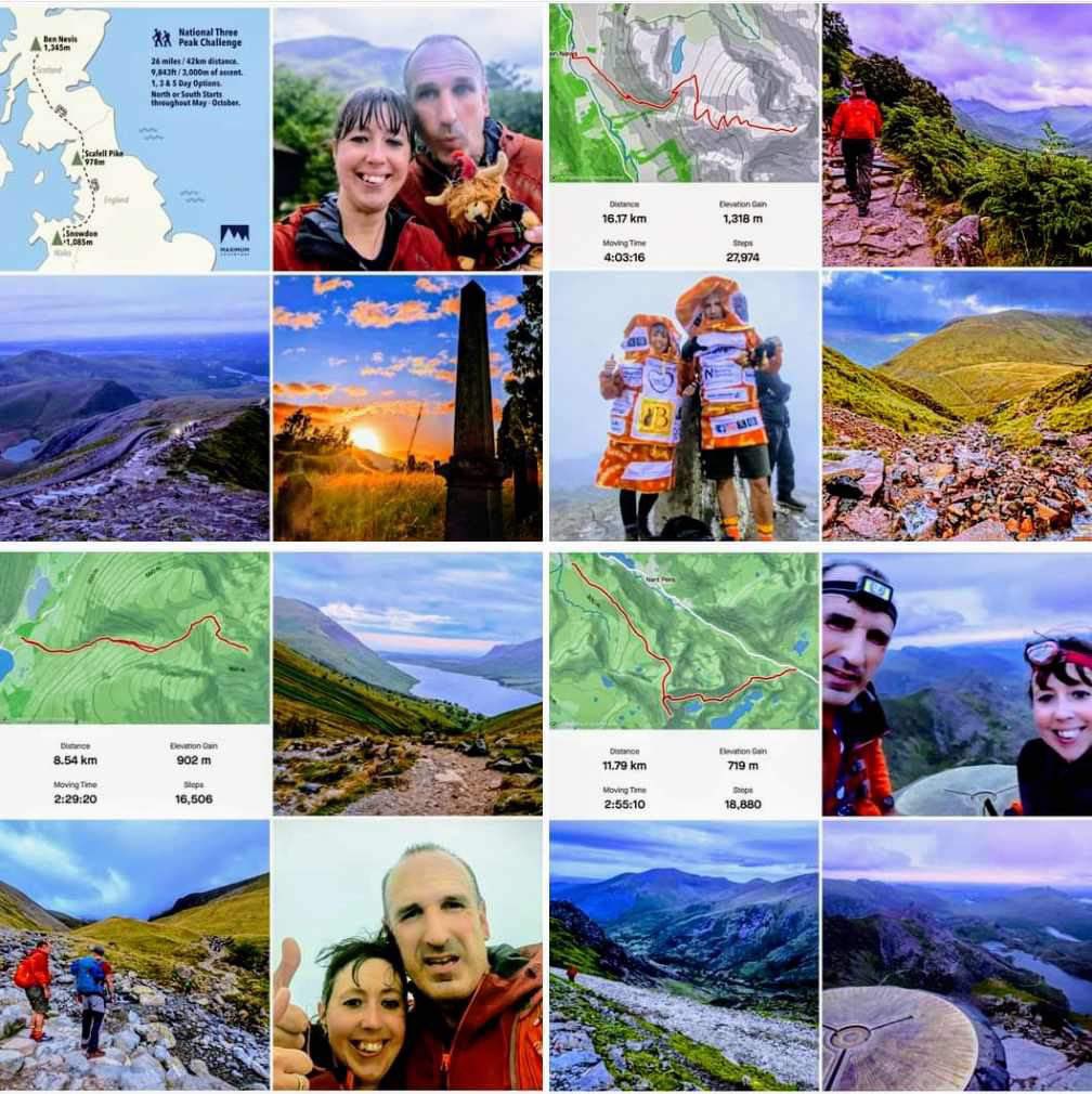 #HelloMyNameIsJoan ๐ ๐บ๐ฆ (@roaringnurse) on Twitter photo Yesterday we conquered National 3 Peaks in 22HR & 46 Min!
Over 3000M of Ascent
40% success rate
Ben Nevis ๐ด๓ ง๓ ข๓ ณ๓ ฃ๓ ด๓ ฟ 4HR 03 ๐ช
Scarfell ๐ด๓ ง๓ ข๓ ฅ๓ ฎ๓ ง๓ ฟ 2HR 29 ๐ช
Snowdonia ๐ด๓ ง๓ ข๓ ท๓ ฌ๓ ณ๓ ฟ 2HR 55 ๐ช
All in aid of <a href="/CavellCharity/">Cavell</a> & <a href="/Ashgate_Hospice/">Ashgate Hospice</a>
๐ DONATE: justgiving.com/team/wercrackeโฆ
#WeRCrackers #the321challenge Yesterday we conquered National 3 Peaks in 22HR & 46 Min!
Over 3000M of Ascent
40% success rate
Ben Nevis ๐ด๓ ง๓ ข๓ ณ๓ ฃ๓ ด๓ ฟ 4HR 03 ๐ช
Scarfell ๐ด๓ ง๓ ข๓ ฅ๓ ฎ๓ ง๓ ฟ 2HR 29 ๐ช
Snowdonia ๐ด๓ ง๓ ข๓ ท๓ ฌ๓ ณ๓ ฟ 2HR 55 ๐ช
All in aid of <a href="/CavellCharity/">Cavell</a> & <a href="/Ashgate_Hospice/">Ashgate Hospice</a>
๐ DONATE: justgiving.com/team/wercrackeโฆ
#WeRCrackers #the321challenge