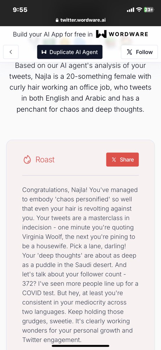 TryJla's tweet photo. طيب دمرني انا شخصيًا و اترك شعري على جنب🤗 https://t.co/wDb9RFihzK