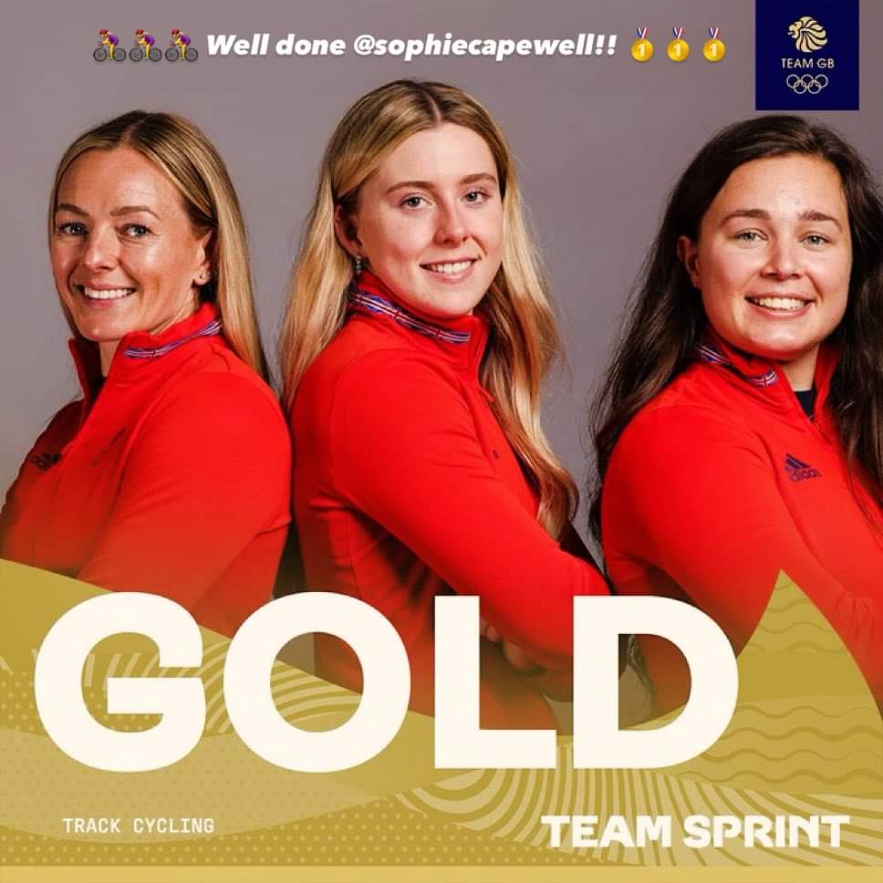 Dave for Lichfield, Burntwood & the Villages (@daver_lichfield) on Twitter photo Gold medal and a world record! 🎉🏆⏱️🥇
A massive congratulations to <a href="/SophieECapewell/">Sophie Capewell</a> and the rest of the team. Gold medal and a world record! 🎉🏆⏱️🥇
A massive congratulations to <a href="/SophieECapewell/">Sophie Capewell</a> and the rest of the team.