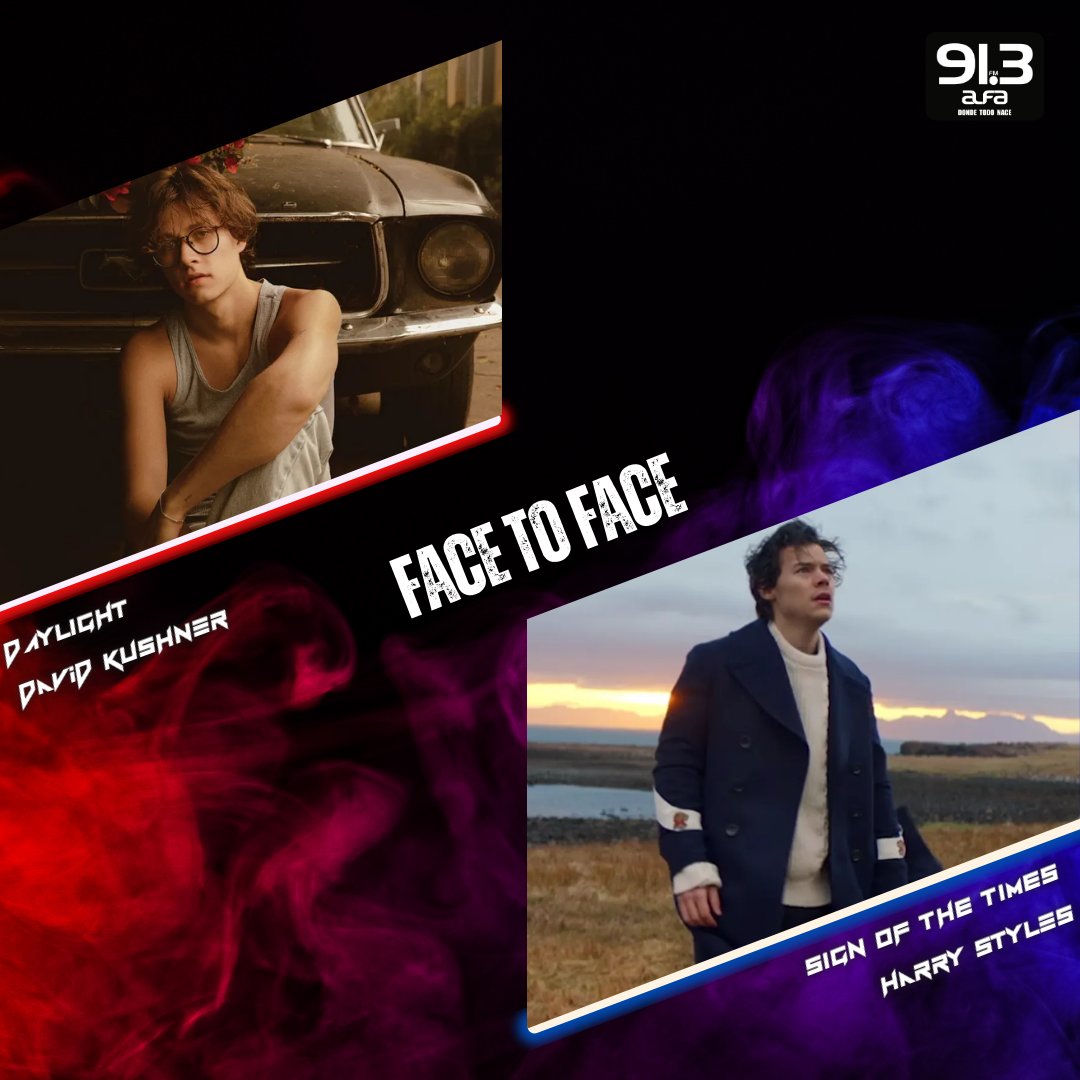 alfa913fm's tweet photo. #FaceToFace 💥
¿Cuál creen que sea mejor entre #Daylight de #DavidHushner & #SignOfTheTime de #HarryStyles? No se lo pierdan hoy en #LasTardesdeAlfa con @monylooficial.
¿Cuál ganará? Llama a cabina 55 5570 6608 📲 y vota por tu éxito favorito. https://t.co/m87enlVxsR