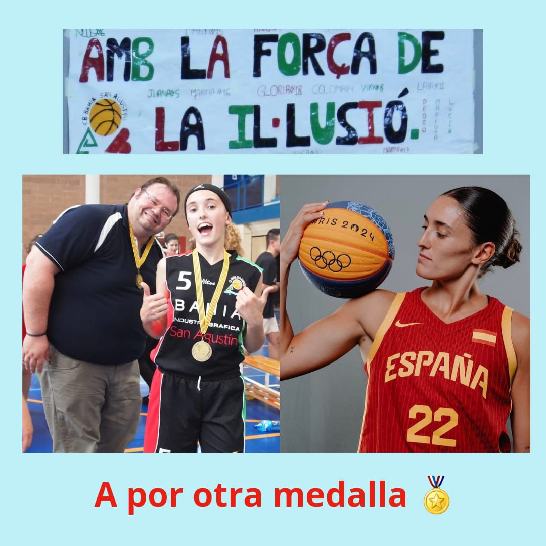 BahiaSanAgustin's tweet photo. La nostra @juanacamilion vol l´or!!! tota la familía IBSA està amb tú!!! VAMOS!!!! https://t.co/RHDxP2UKfM