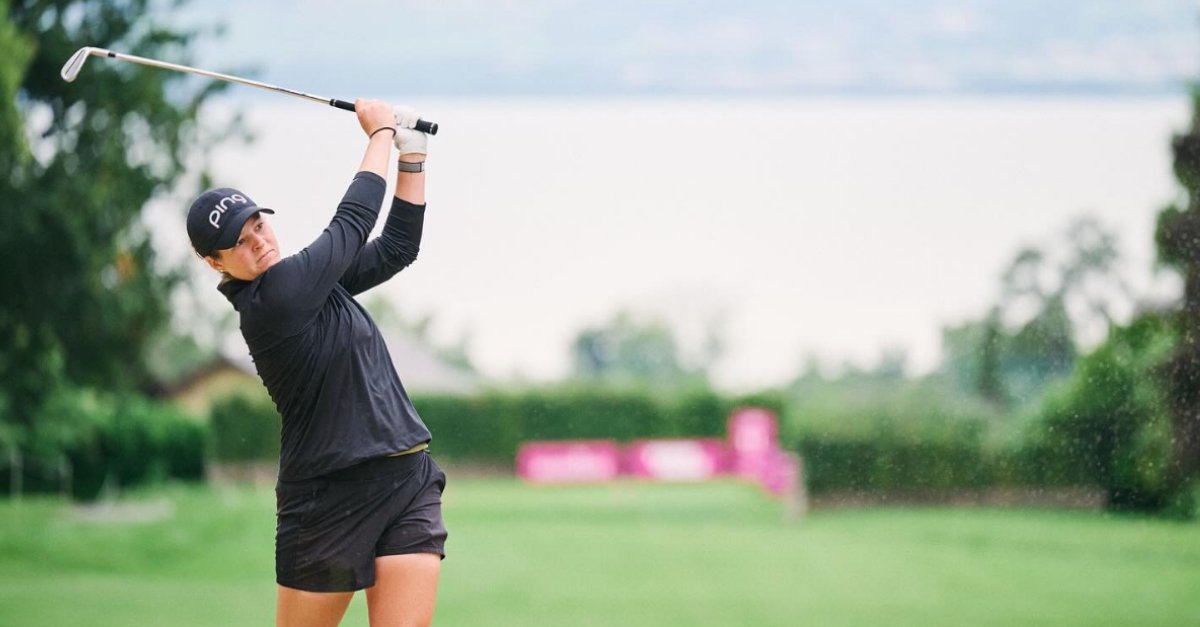 AntiguaApparel's tweet image. We love to see @allymc10 out on the green, inspiring us all to bring our best selves each and every day. ✨ Congrats on the Top 10 finish at @evianchamp

#golf #progolf #allyewing #antiguaathletes