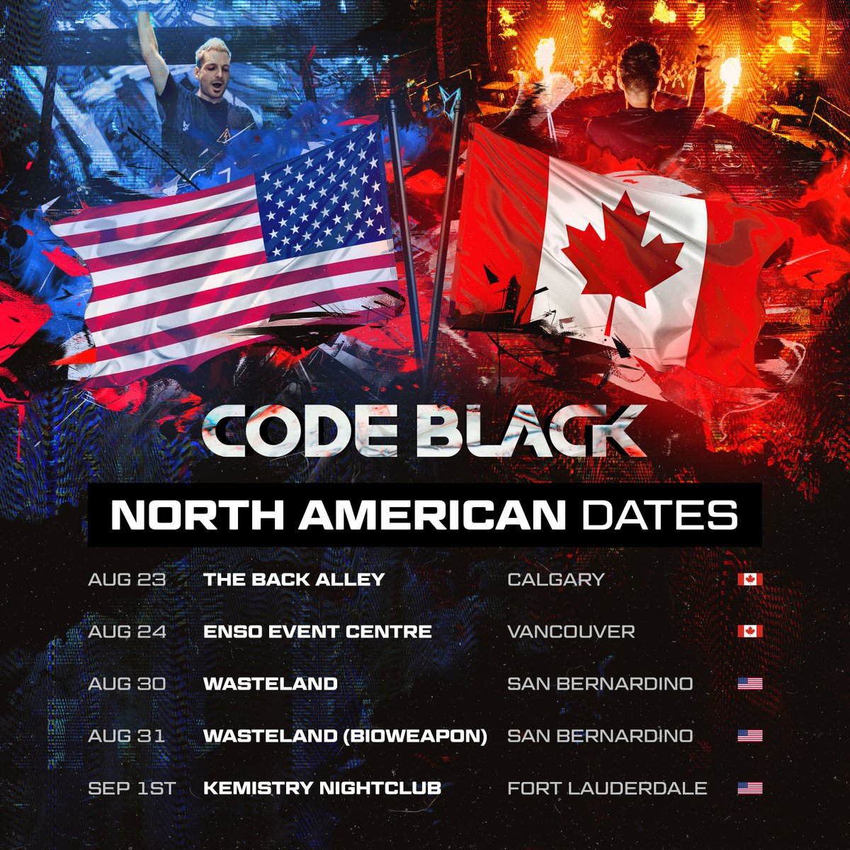 Calgary &amp; Vancouver 🇨🇦
LA &amp; Miami🇺🇸
See you in a few weeks 😏
