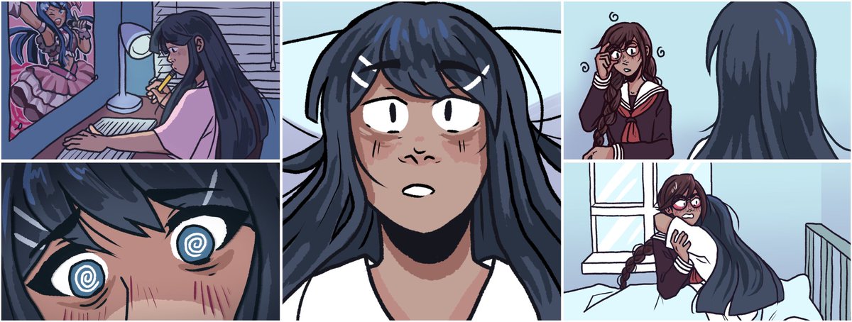 wintermelynn's tweet photo. my spots for @toxicpineapplex ‘s @SayakaZine fic!! 💙💙 check out the fic here https://t.co/IkWtyTnW6u https://t.co/Ay1KnQKhxh