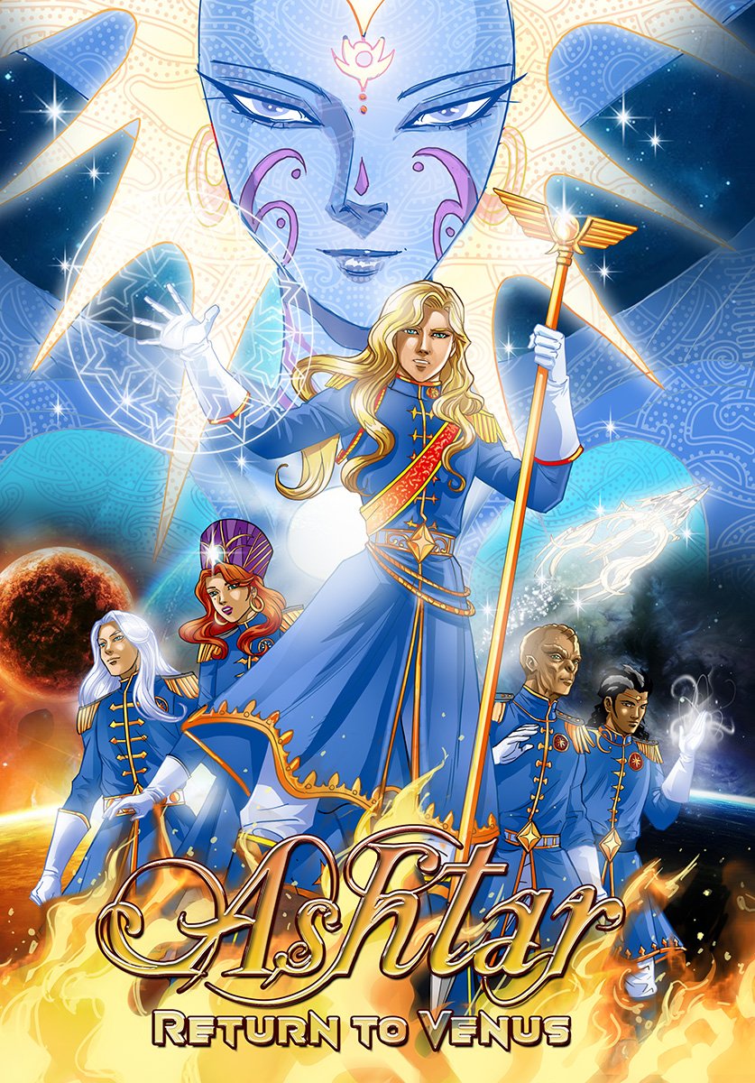 SKYGODZ_ANIME's tweet image. With the first SKY GODZ Tales game "The Lion Warriors of Aveyon" underway, planning for the third game called "Ashtar Command".
🌟🌟🌟🌟🌟
#ashtar #aliens #ufos #extraterrestrials #anime #animation #comicbooks #graphicnovels #animeseries #scifi #sciencefiction #games #gaming #rpg