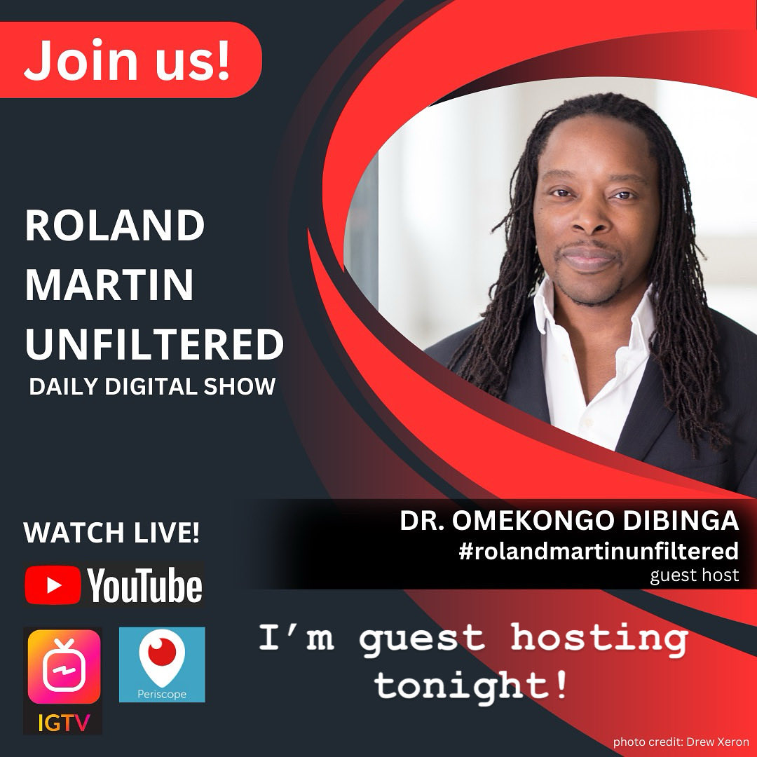 I’m guest hosting #rolandmartinunfiltered for <a href="/rolandsmartin/">rolandsmartin</a> tonight! Tune in!