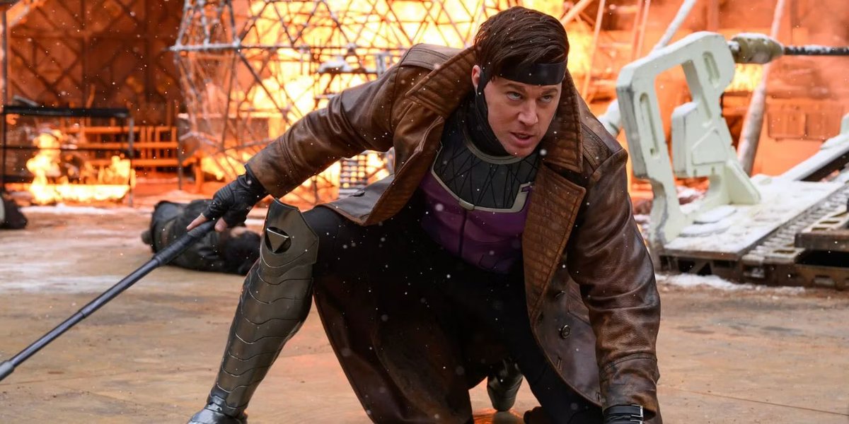 AndyReveles's tweet photo. Thank you @VancityReynolds @ShawnLevyDirect &amp; everyone at @MarvelStudios for not only giving us a comic accurate Wolverine, but a comic accurate Gambit. Seeing @channingtatum suit up alongside @RealHughJackman’s Wolverine brought me back to watching the X-Men cartoon as a kid. https://t.co/xQRR9Pgg3t