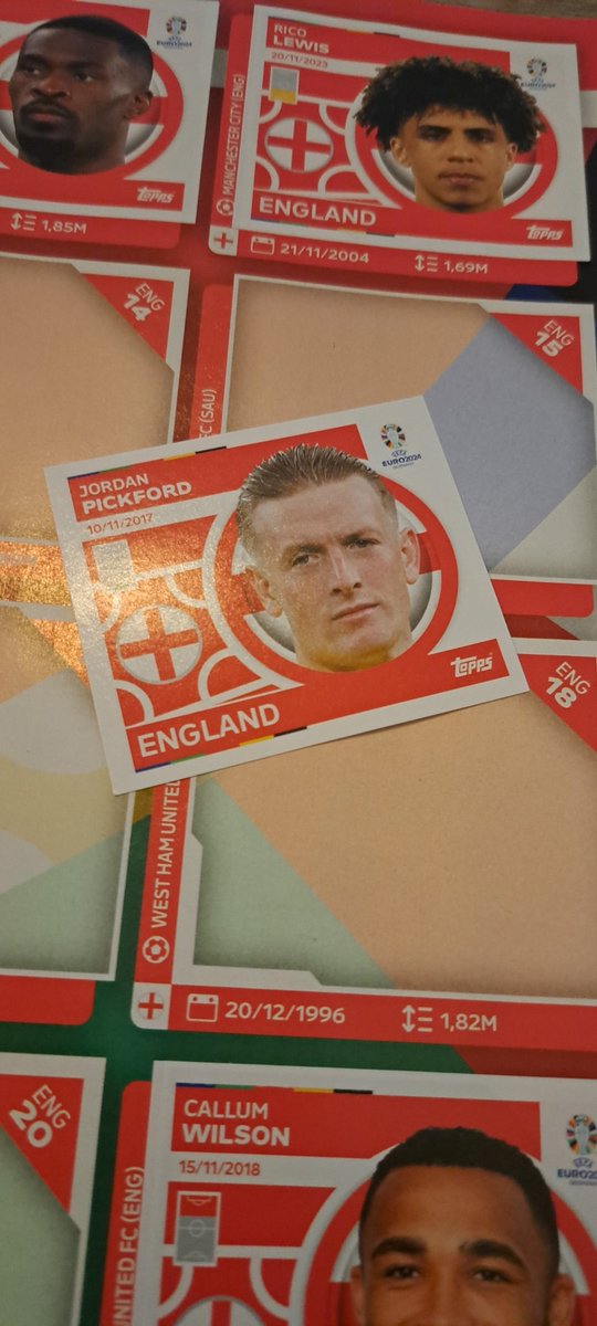 handsvanDemouge's tweet photo. Je zal bijna twijfelen of je deze lelijke vent in je Panini boek moet plakken... #pickford #dwaas #ek2024 #topps #panini https://t.co/6AQL2Itpu6