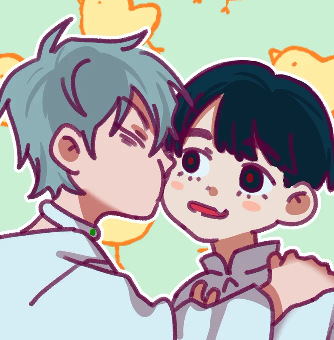 they both nomnom