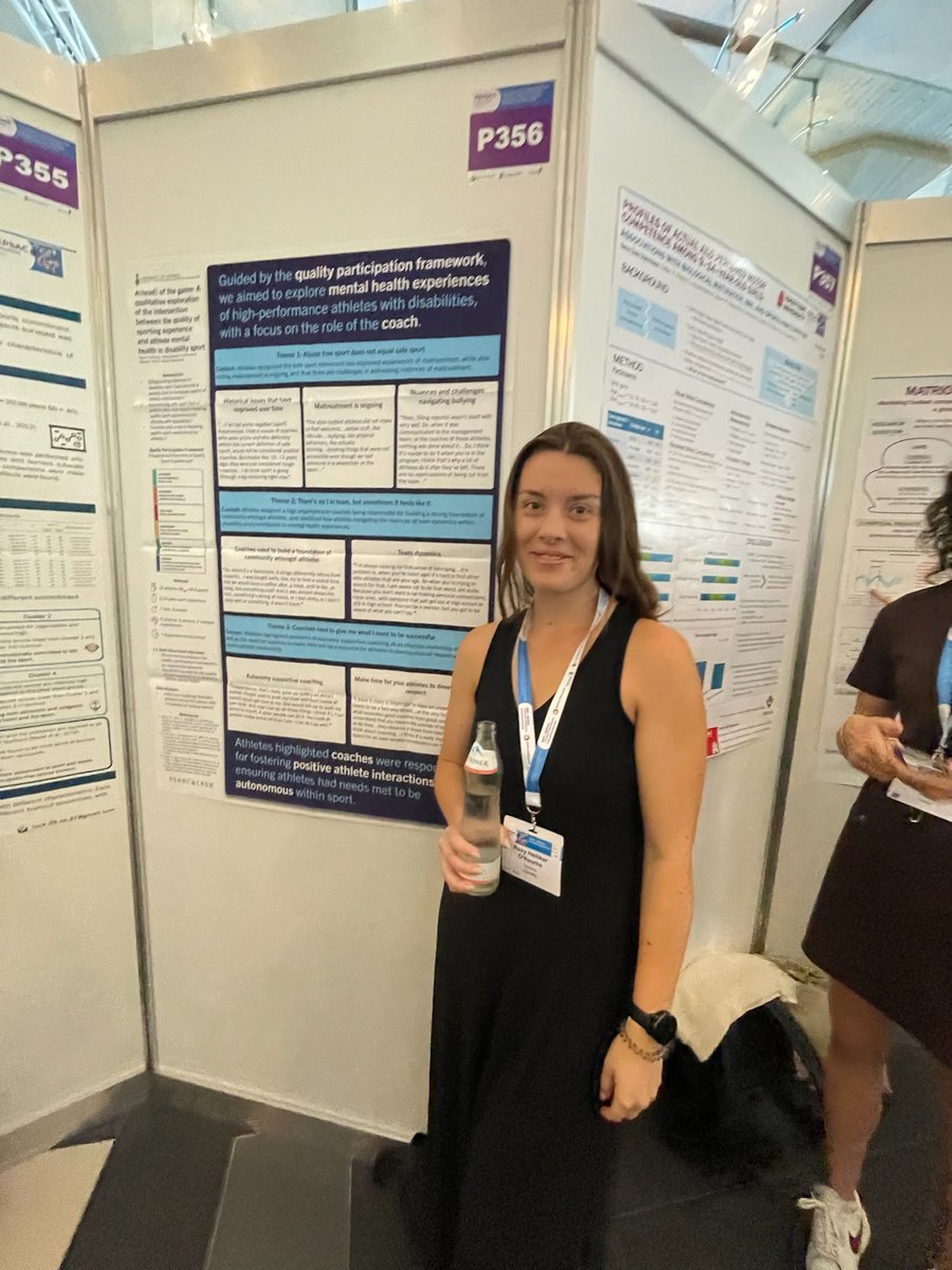 A busy week <a href="/FEPSAC_MC/">FEPSAC</a>! Presented on (1) sport research partnerships (Maji Shaikh, @hgainforth, <a href="/karlericksonMSU/">Karl Erickson</a>), (2) mental health experiences of disabled athletes, &amp; (3) co-led a workshop on engaging youth in sport research (w/ <a href="/sabi_catz/">Catherine Sabiston</a>, @sgollishruns, @dthibodeau97).