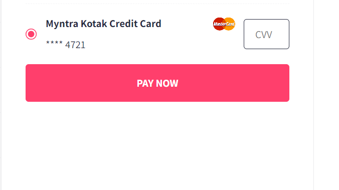 cryptomeetsml's tweet photo. @myntra @KotakBankLtd @MyntraSupport myntra kotak credit card not giving discount during sale. Its a shame https://t.co/P6vZfBUN78