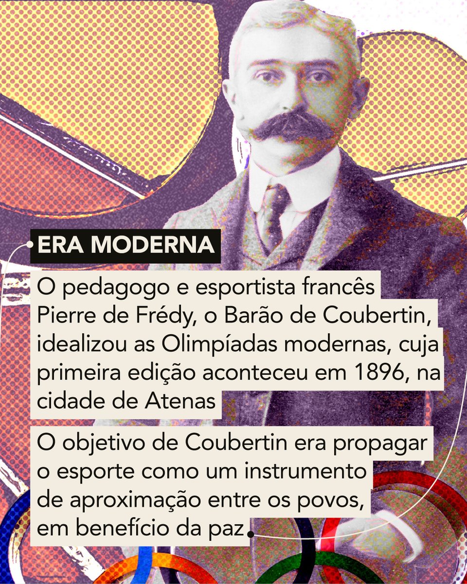 kopebrasil's tweet photo. Os Jogos Olímpicos de 2024 acontecem em Paris, de 26 de julho a 11 de agosto, reunindo 11.216 atletas, de 204 países. 
👇 Siga o fio e conheça a história das Olimpíadas! https://t.co/UIqraW1ot8