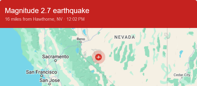 FlSerious's tweet photo. #Breaking #WeatherUpdate #Seismology: 2.7 Magnitude Earthquake strikes #Laytonville #California and #Hawthorne #Nevada #Earthquake #Magnitude #NOAA #NHC #Tornado #NaturalDisaster #Disaster #WestCoast #USA #Weather #WeatherChannel #WeatherReport #WeatherForecast #Hurricane #FaultLine #SanAndreas #SanAndreasFault