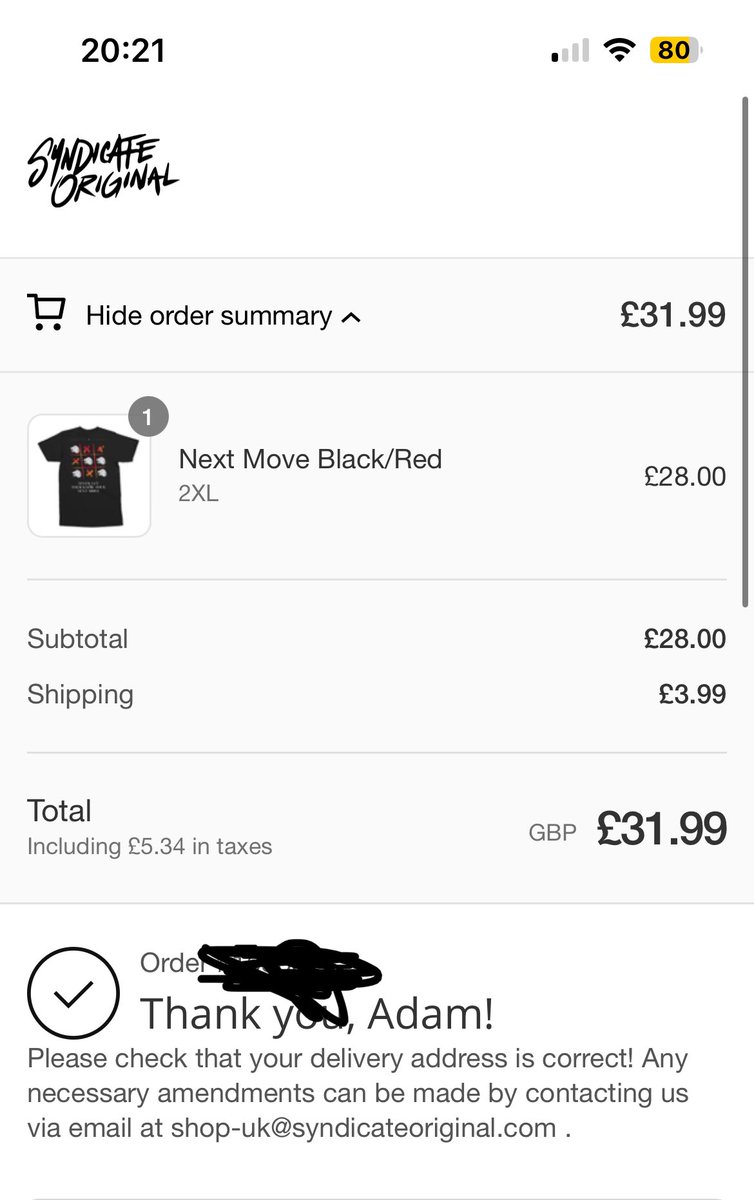 AdamHiggins1996's tweet photo. Pre order completed mate! 
@Syndicate 
@SyndicateOG https://t.co/0LhGmSmFnb