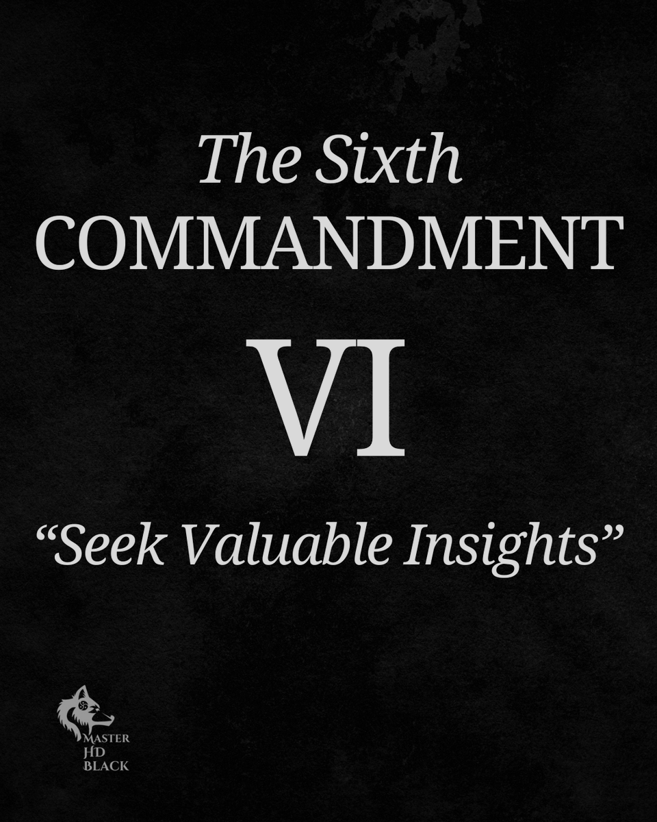master_HD_Black's tweet photo. ...👇🏽

10 COMMANDMENTS OF A MASCULINE GENTLEMAN DOMINANT

Embracing the art of opportunity: curiosity, open-mindedness, and keen observation. 🔍💎

Every moment holds potential for growth and success. https://t.co/0DyGtsAIwt