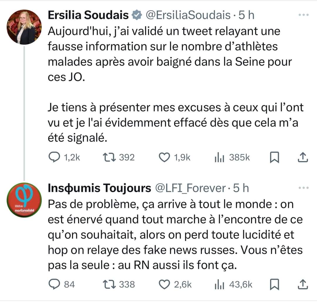 Honnêtement comment des françaises et français peuvent elles / ils être élus de notre république ! Les Jaures, De Gaulle... doivent se retourner dans leur tombe !