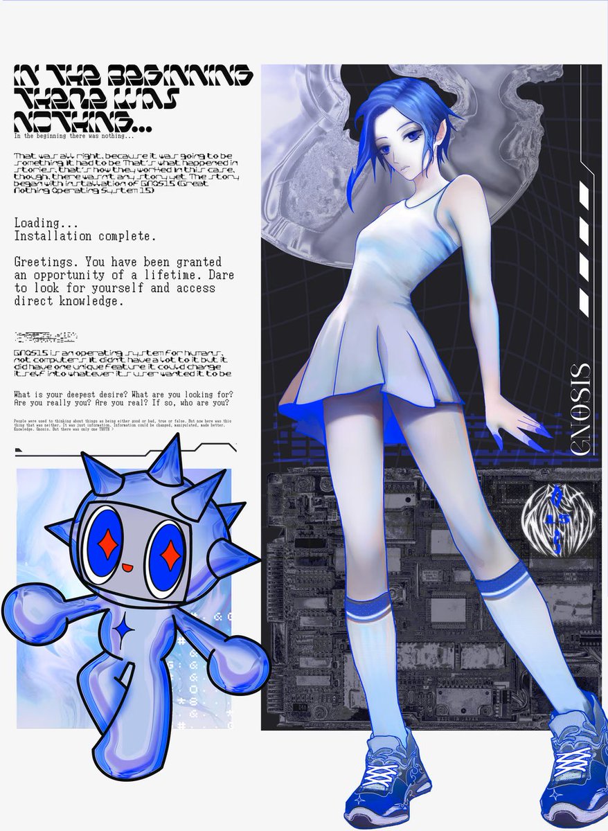 {IO SOPHIA} 🪽 GNOS-15 tweet media