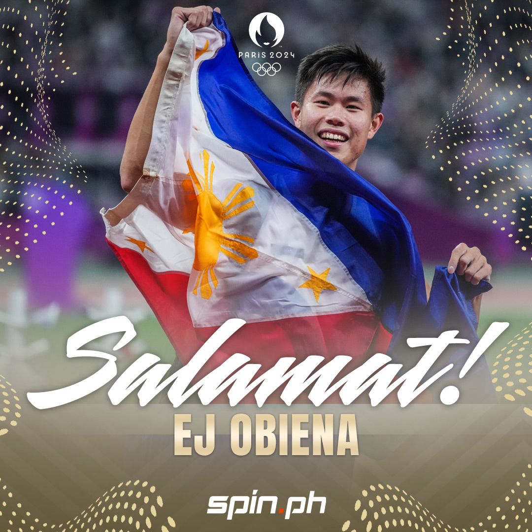 You're one of a kind, EJ. Thanks for reppin' hard 🇵🇭 #Paris2024