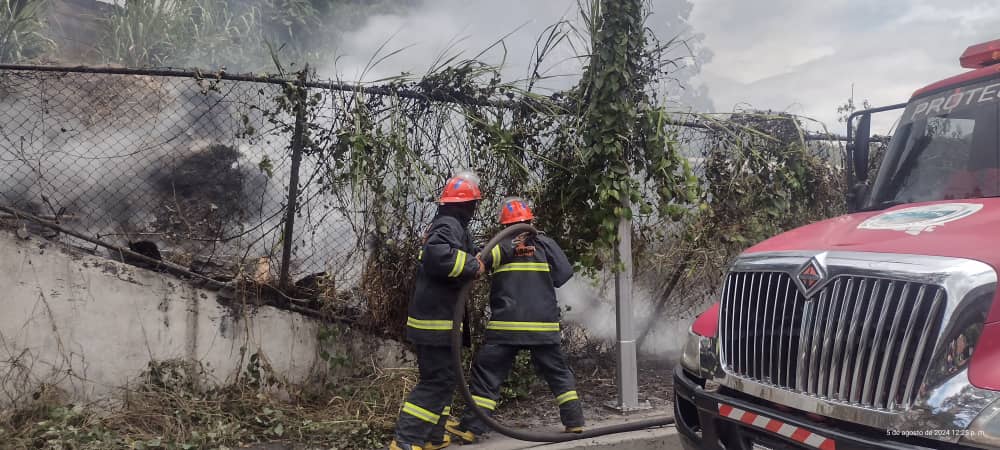 Vgrpc_MIJP's tweet photo. #5agosto | Oficiales del #SNGR realizan extinción y combate de incendio de vegetación en las adyacencias de UD2 de la parroquia de Caricuao, municipio Libertador. Siendo afectado 100 metros de vegetación.
#BalanceVgrpc
#PatriaSoberanaYPlena
#Vgrpc
#Sngr https://t.co/mwUobg5jen